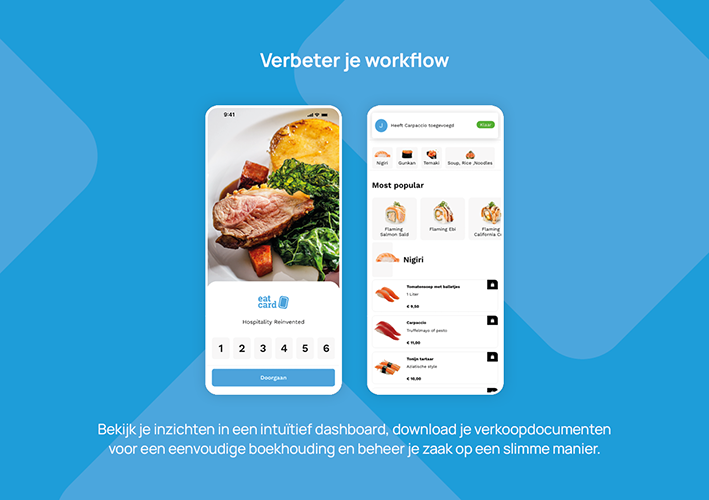screenshot of Eatcard