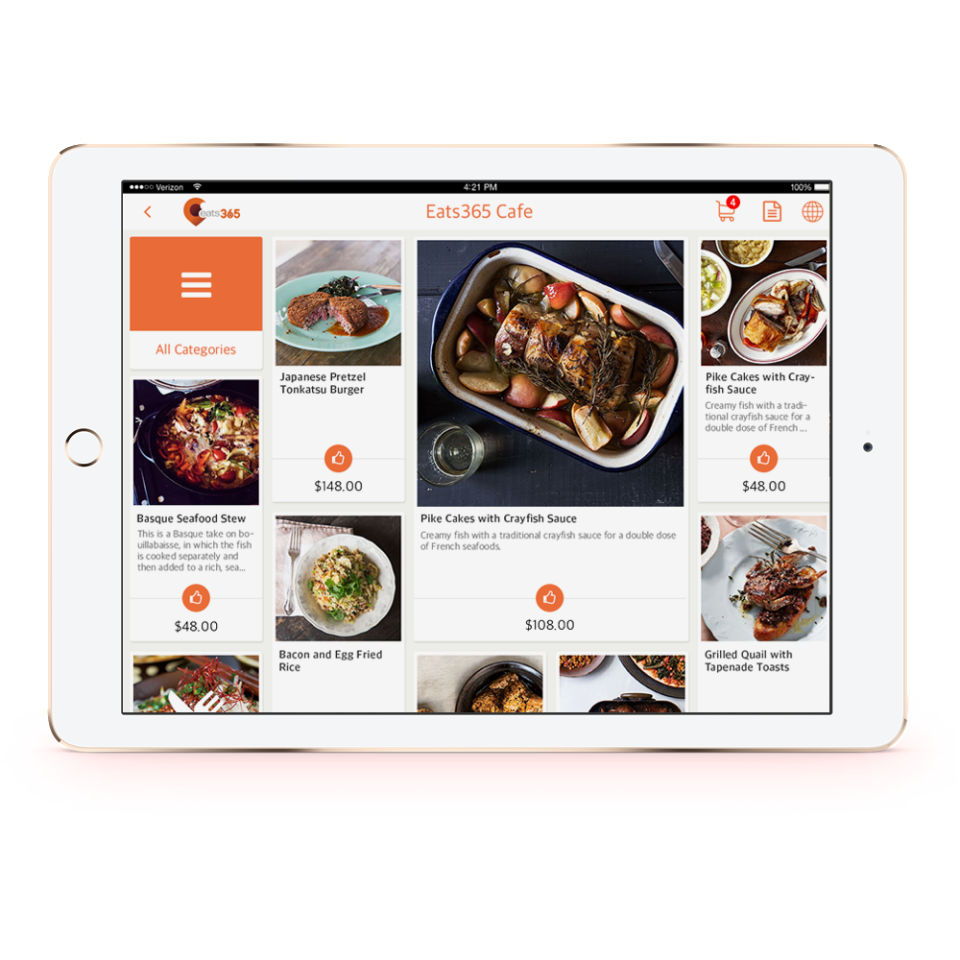 screenshot of Eats365