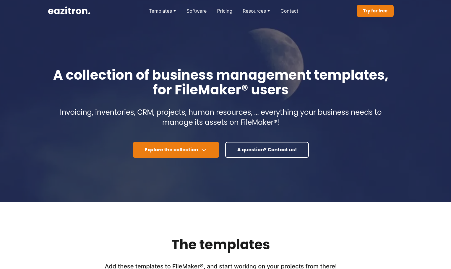 screenshot of Eazitron