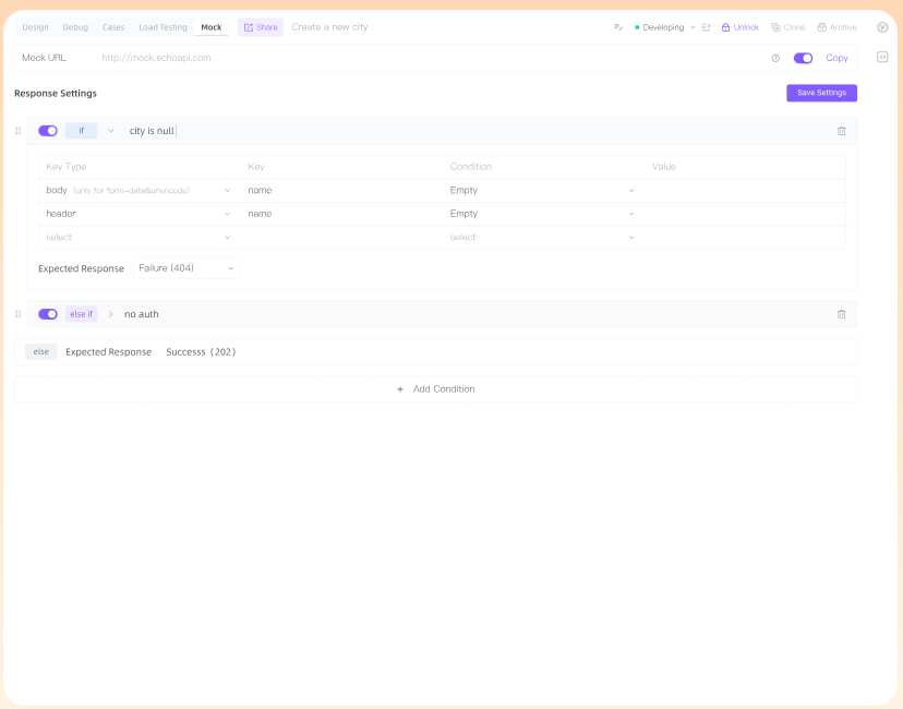 screenshot of EchoAPI