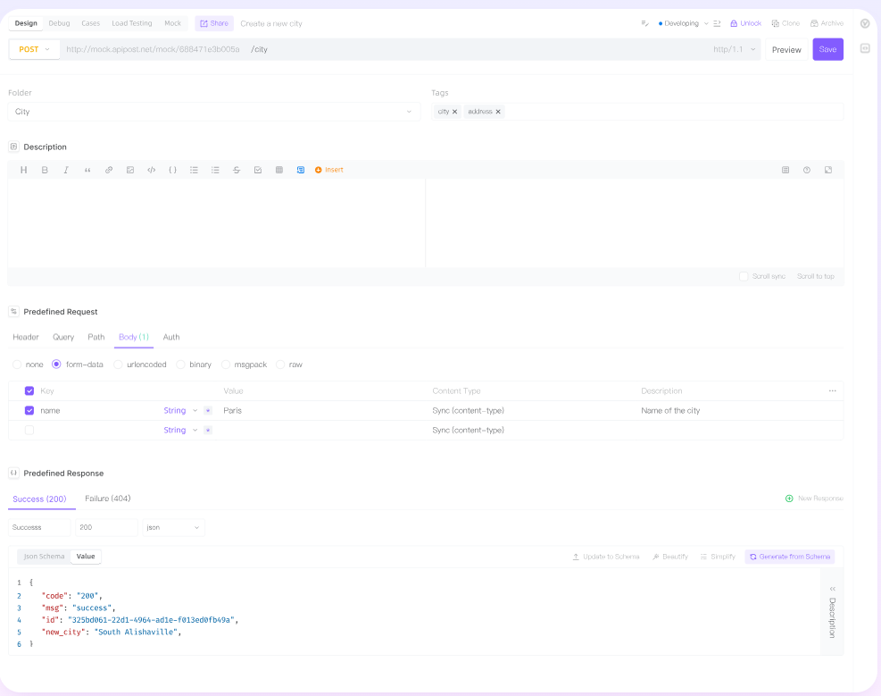 screenshot of EchoAPI