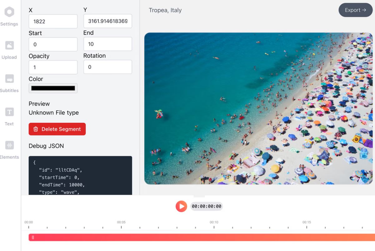 screenshot of EchoWave