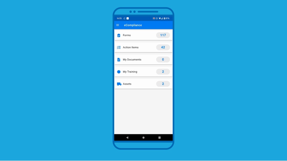 screenshot of EcoOnline