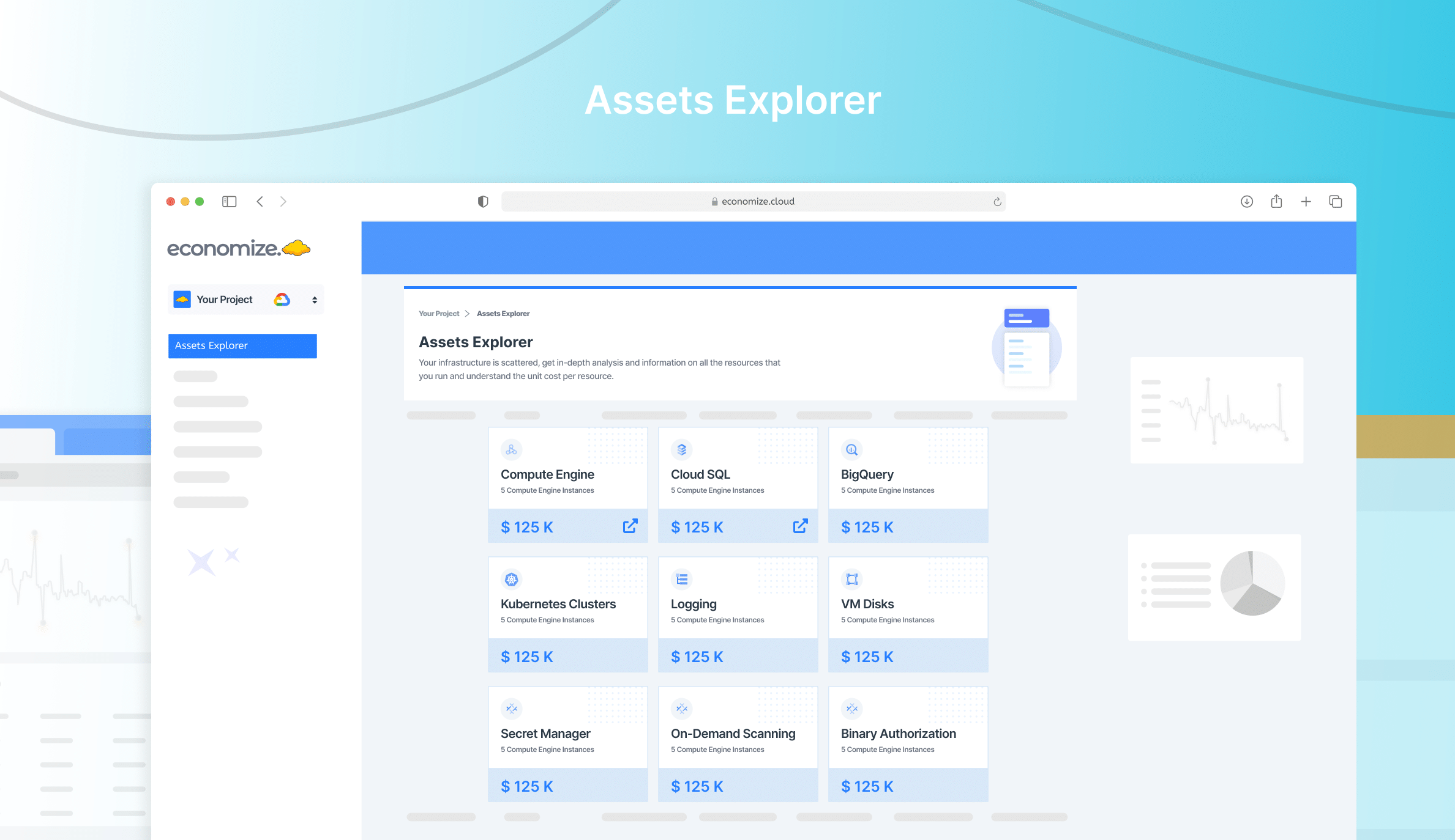 screenshot of Economize