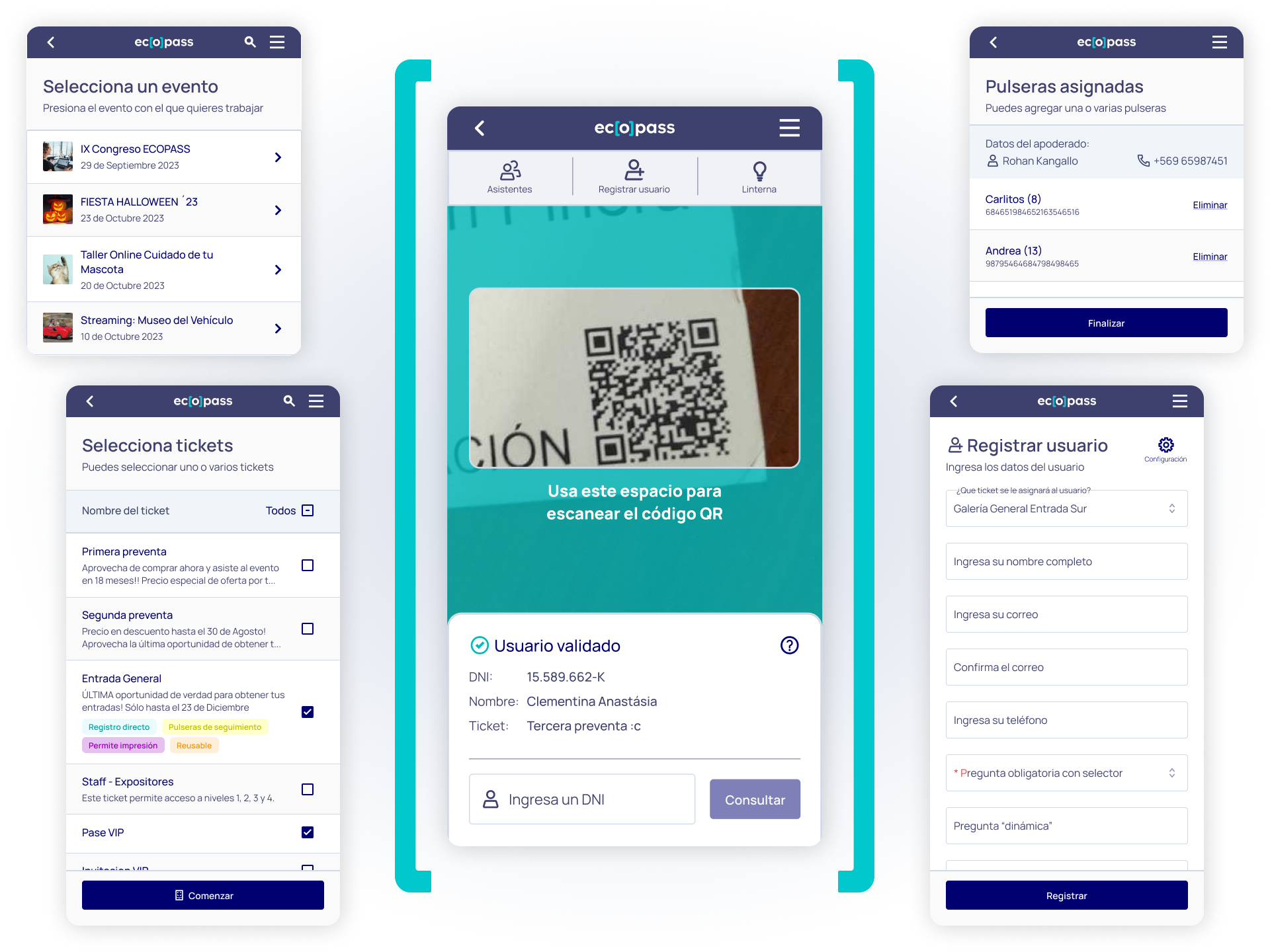 screenshot of Ecopass