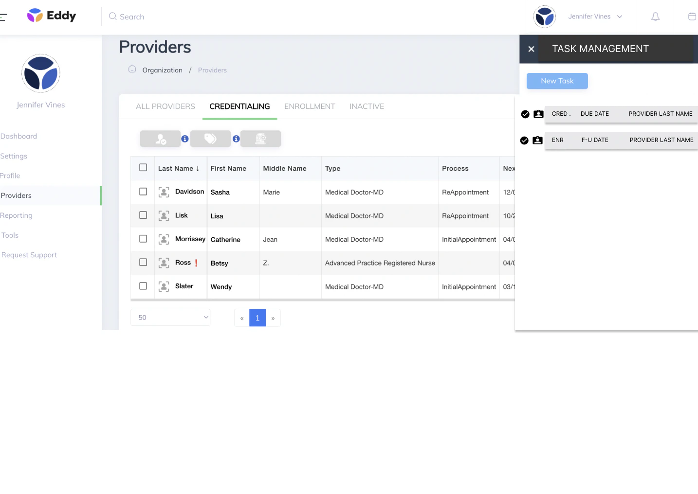 screenshot of EddyCore
