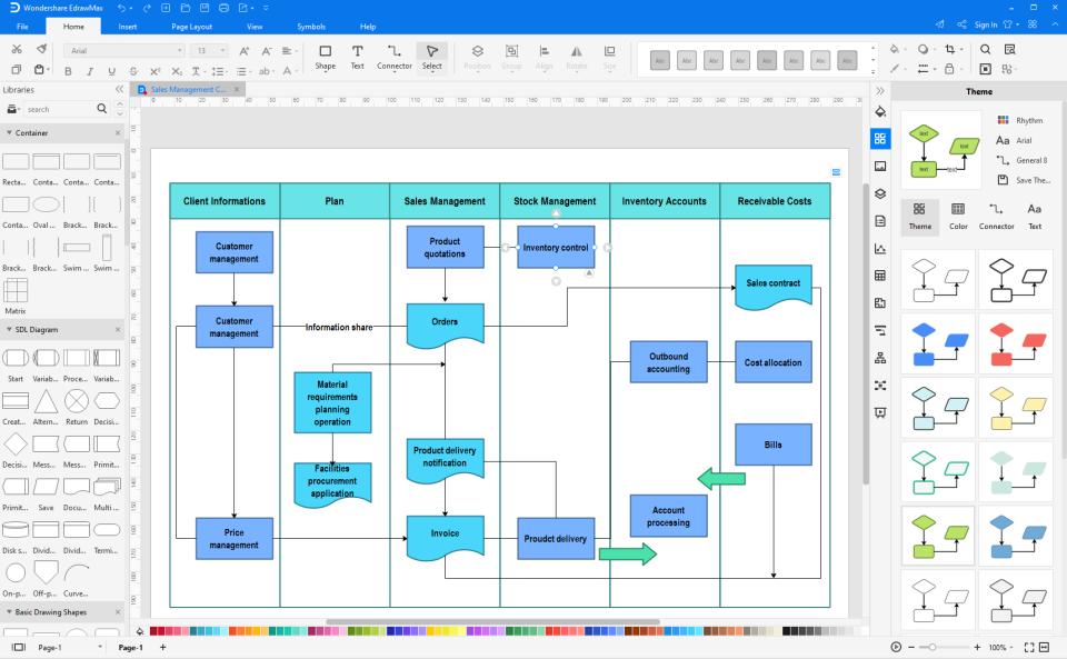 screenshot of EdrawMax
