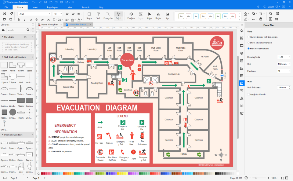 screenshot of EdrawMax