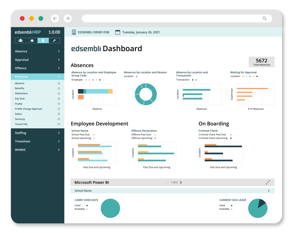 screenshot of Edsembli