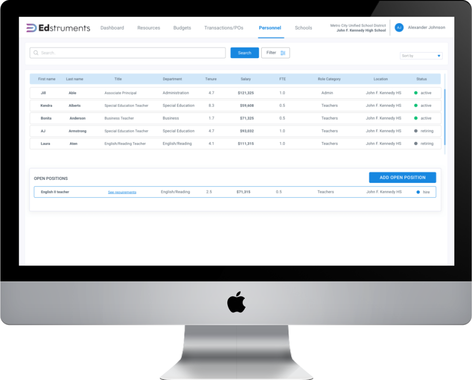 screenshot of Edstruments