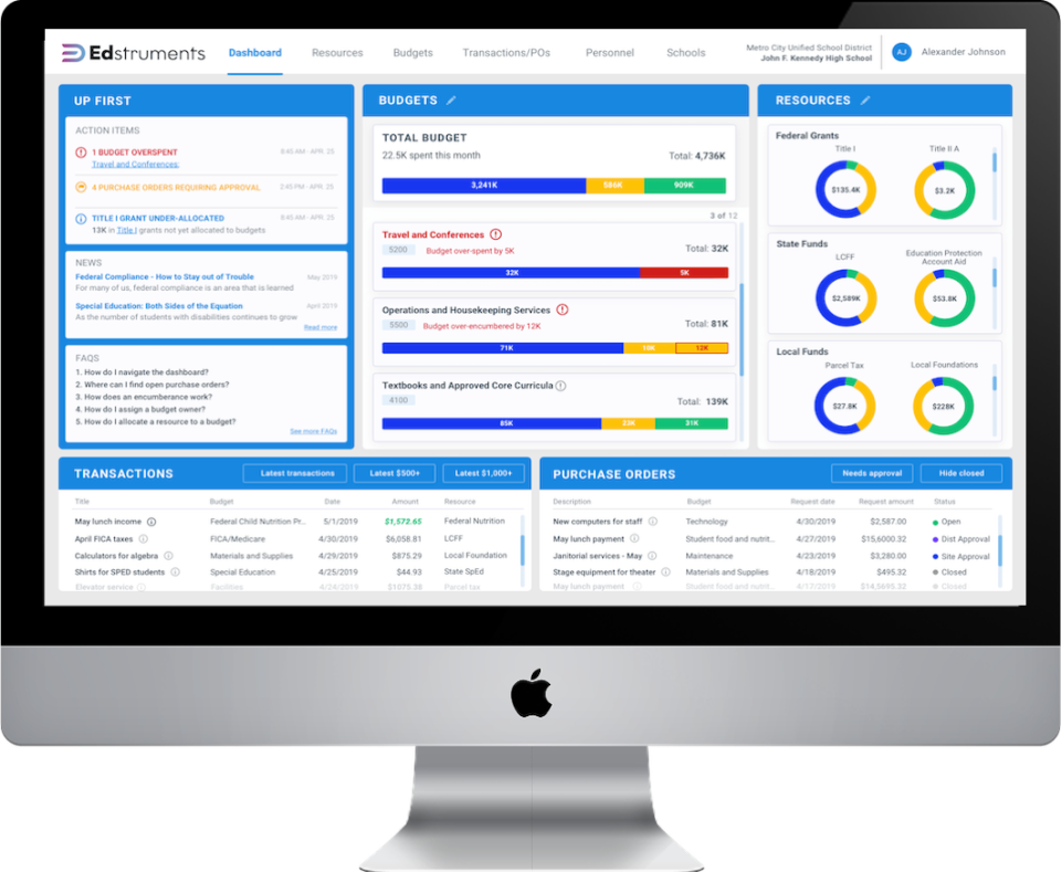 screenshot of Edstruments