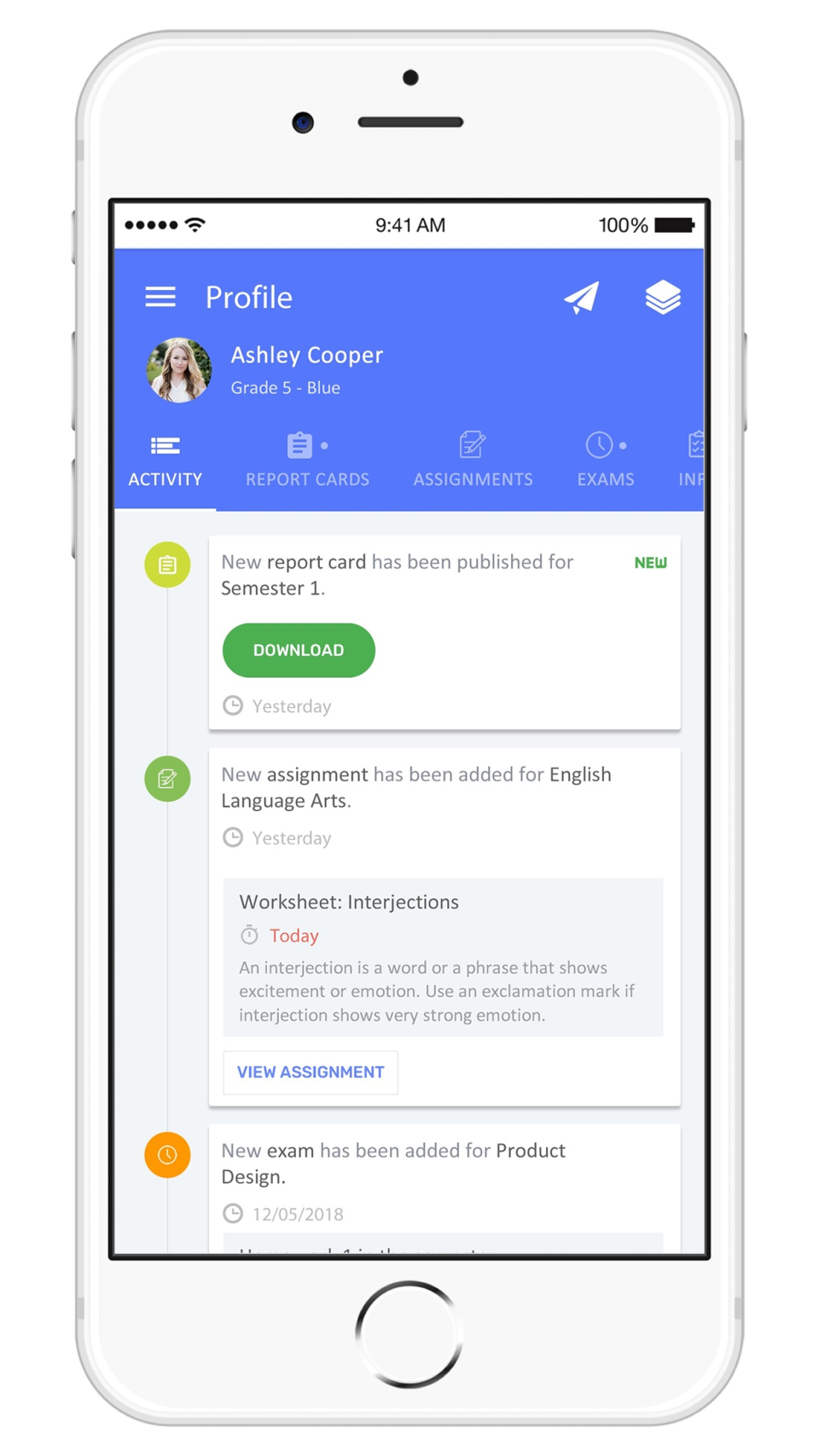 screenshot of Edunation