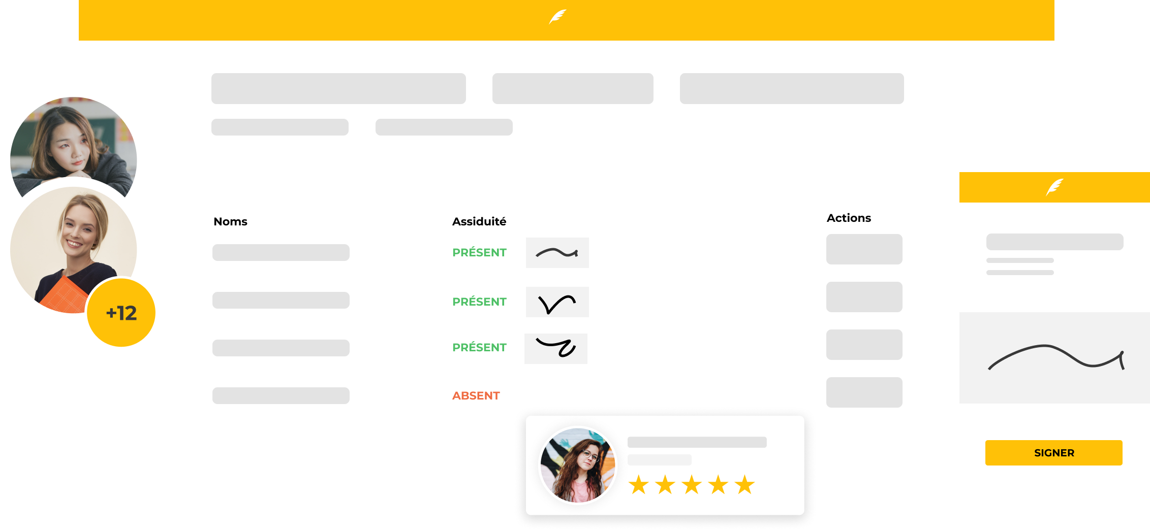 screenshot of Edusign