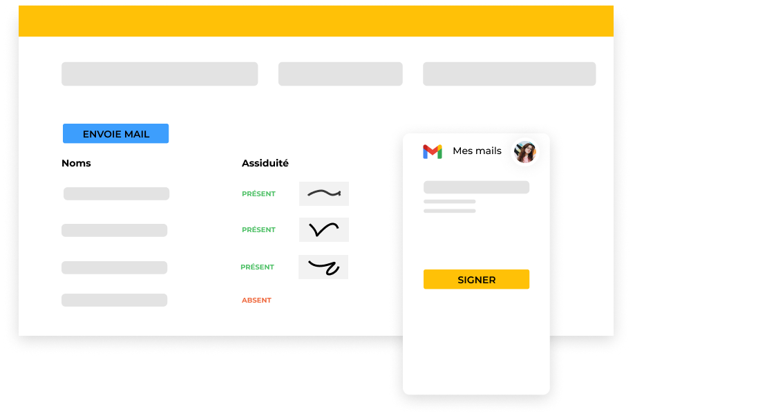 screenshot of Edusign
