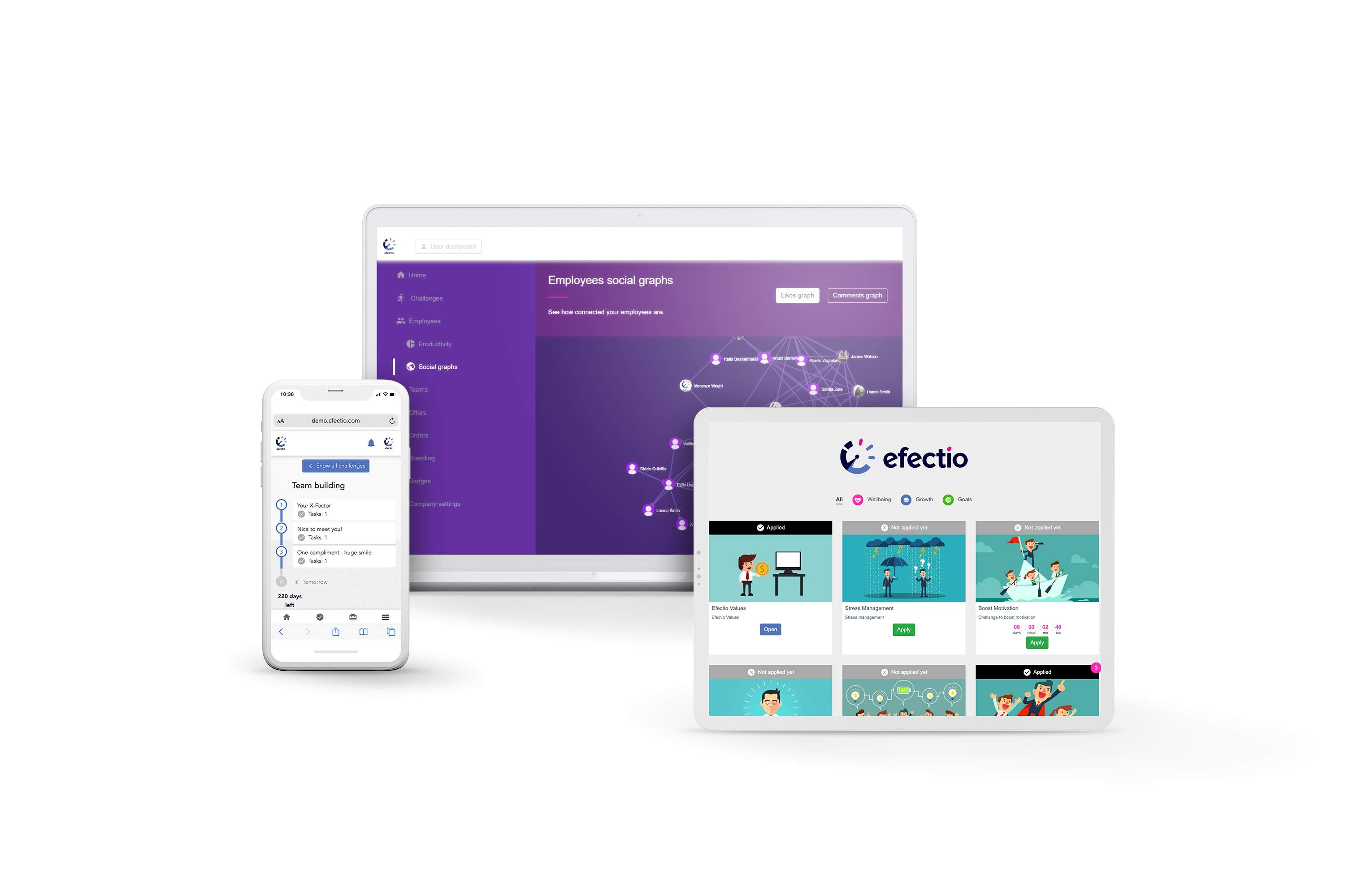 screenshot of Efectio