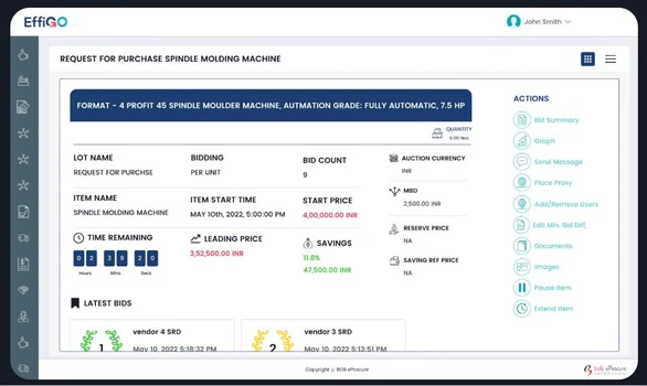 screenshot of EffiGO