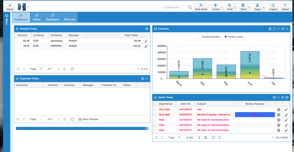 screenshot of EfficientApp