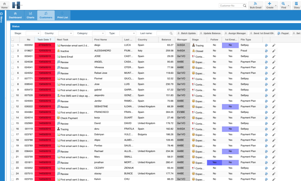 screenshot of EfficientApp