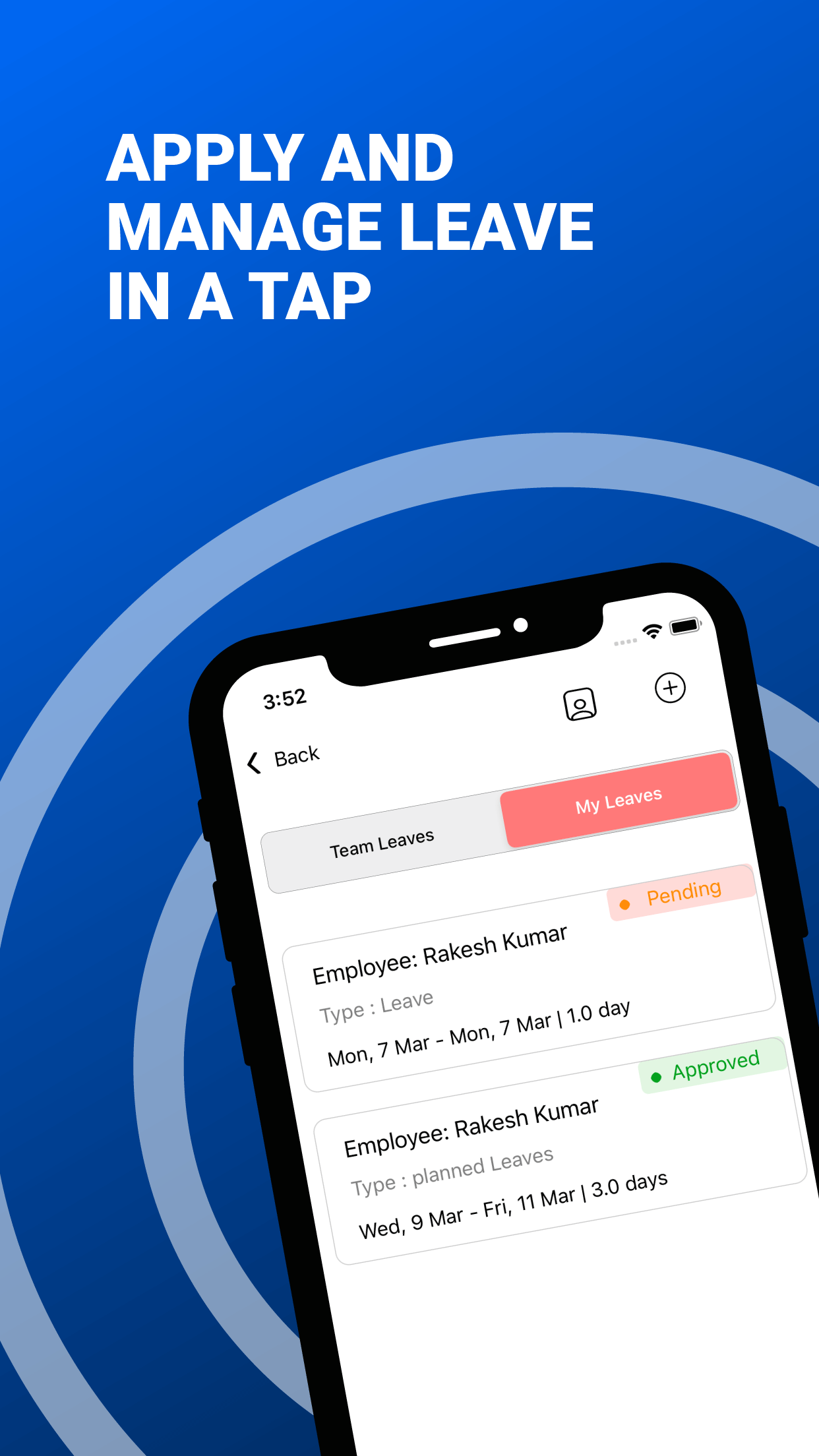 screenshot of Effort