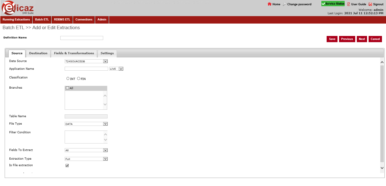 screenshot of Eficaz