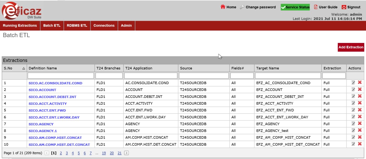 screenshot of Eficaz