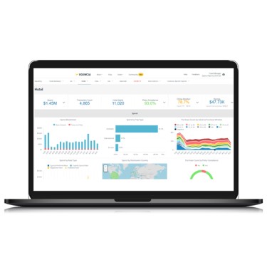 screenshot of Egencia