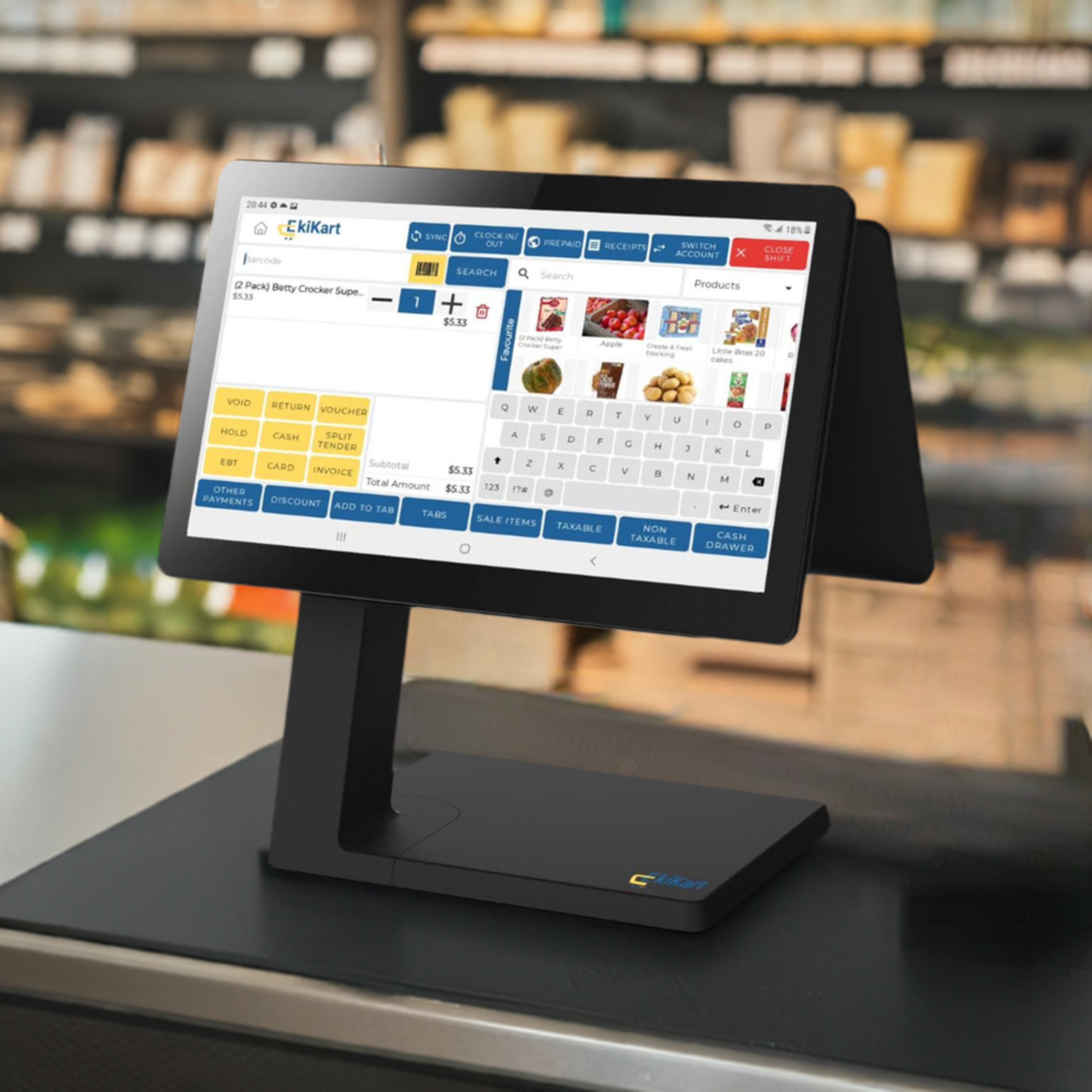 screenshot of EkiKart