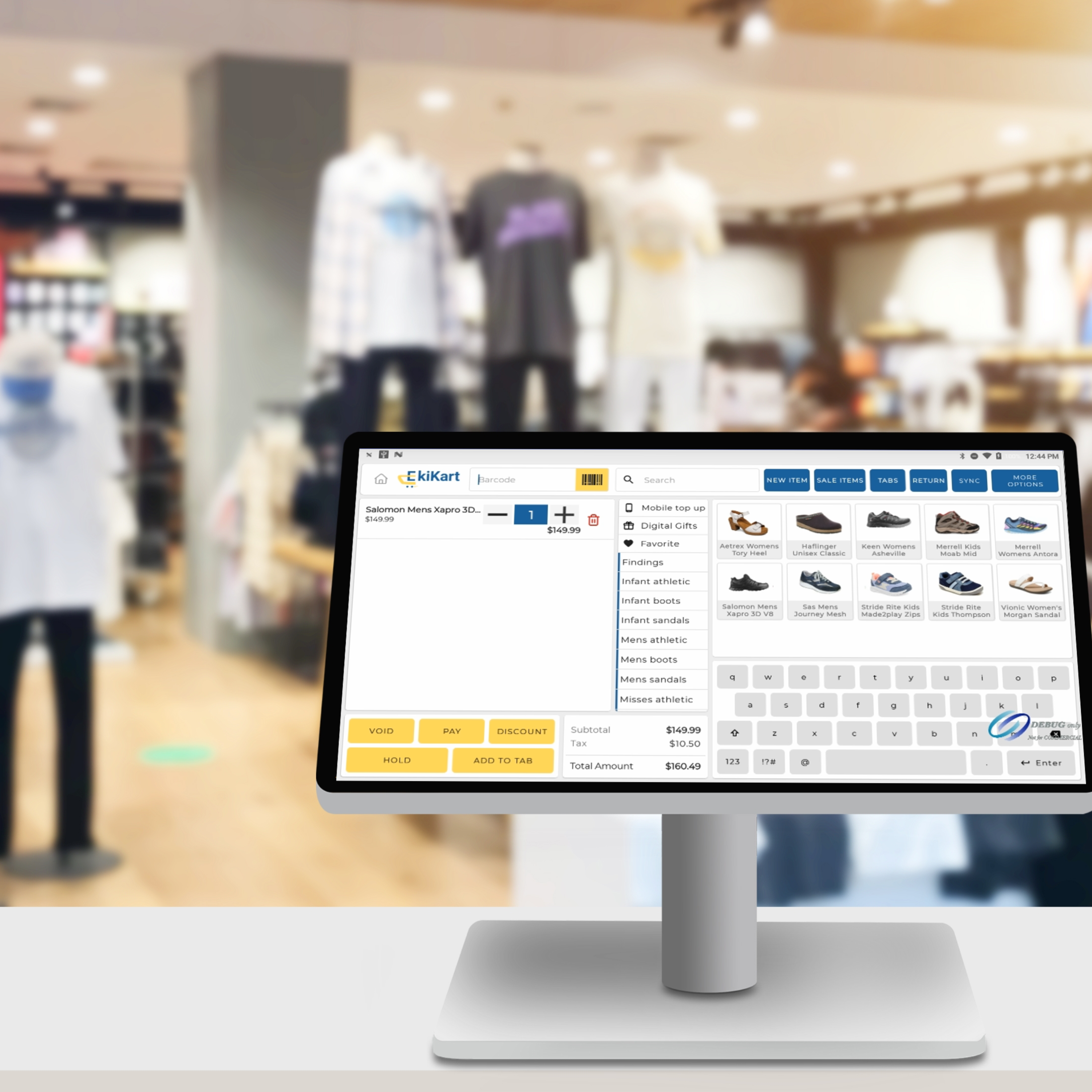 screenshot of EkiKart