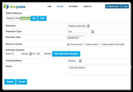screenshot of ElectronicMedicalRecord.org