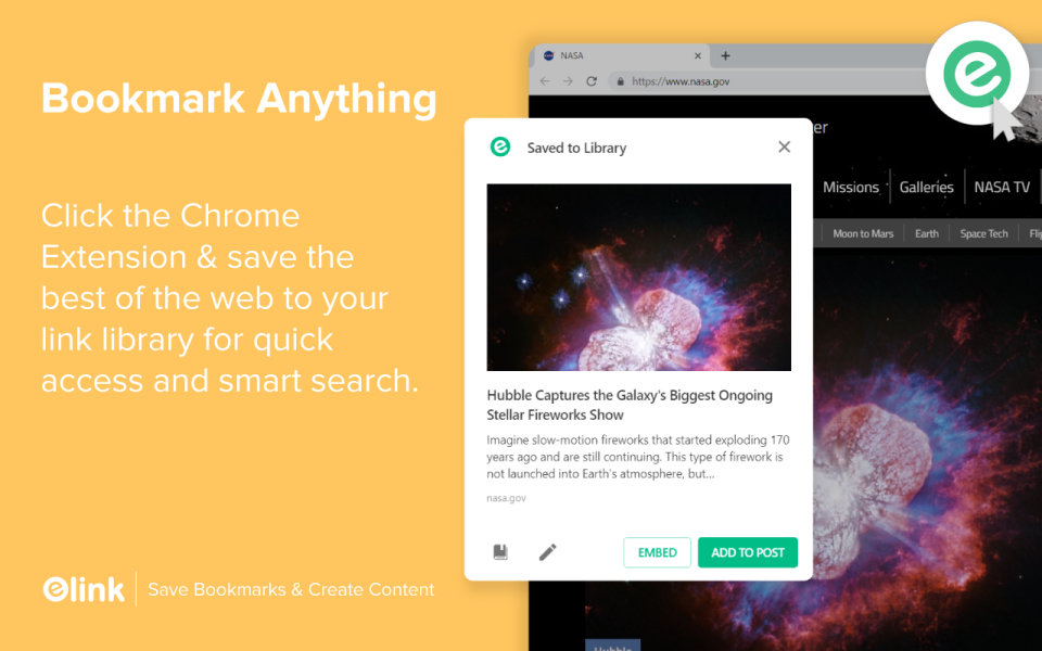 screenshot of Elink.io