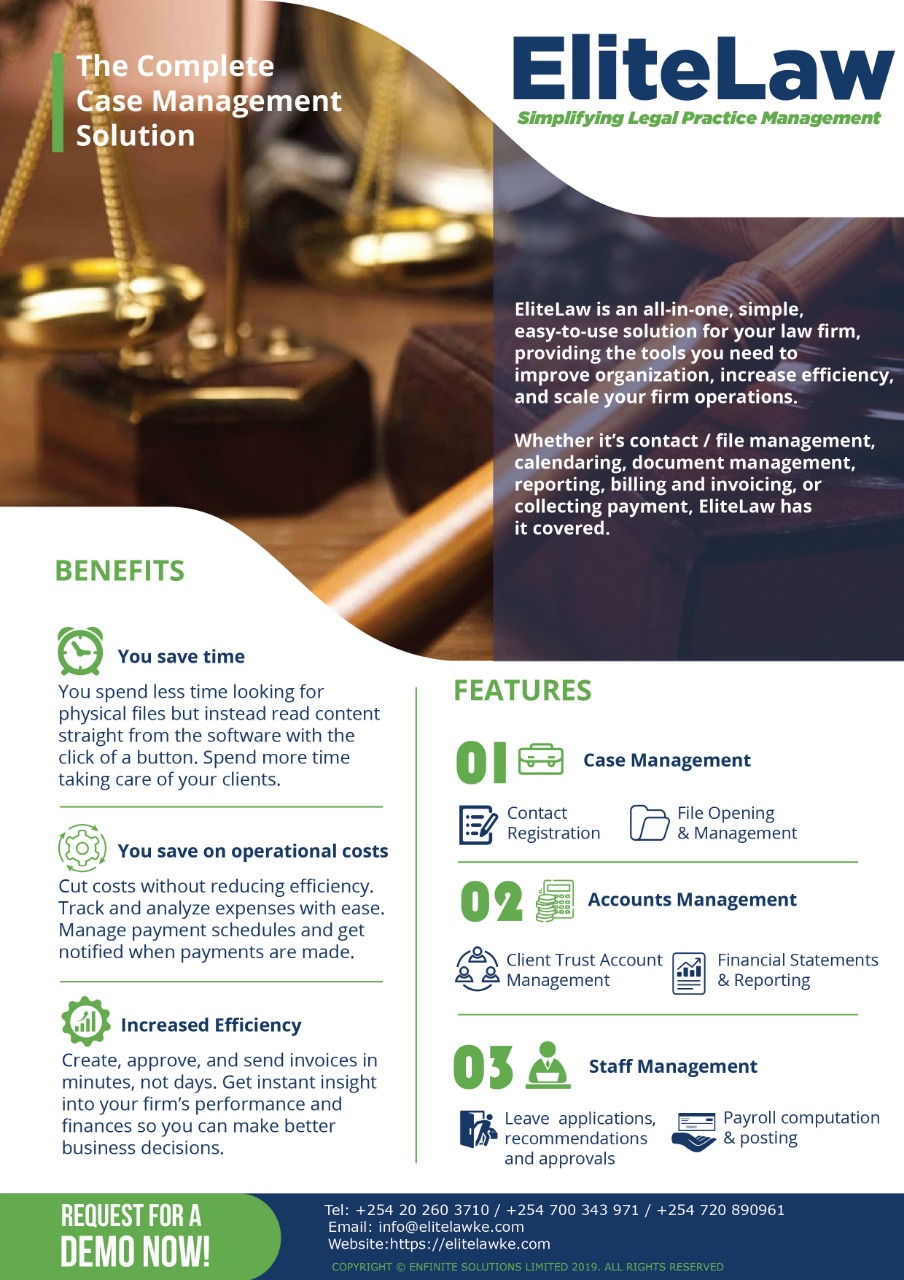 screenshot of EliteLaw