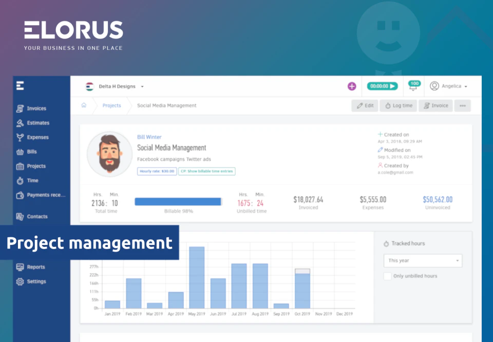 screenshot of Elorus