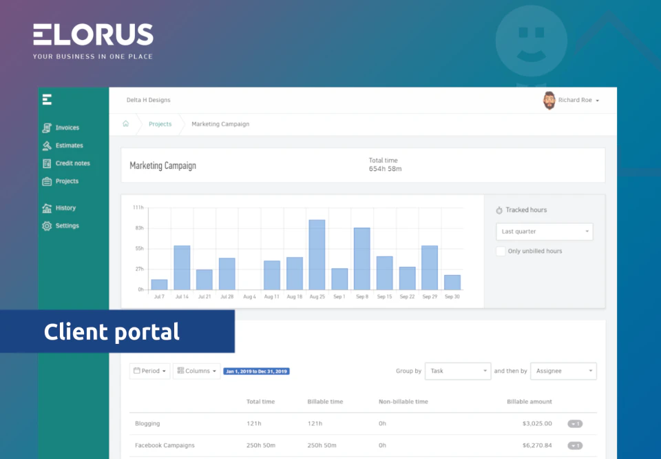 screenshot of Elorus