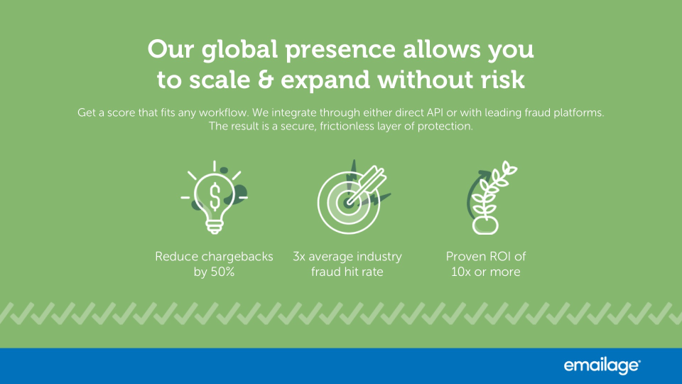 screenshot of Emailage