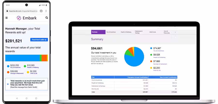 screenshot of Embark