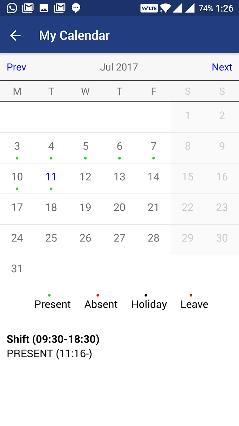 screenshot of EmployWise