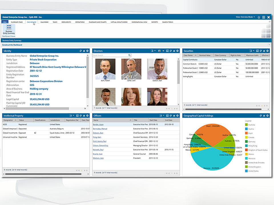 screenshot of EnGlobe