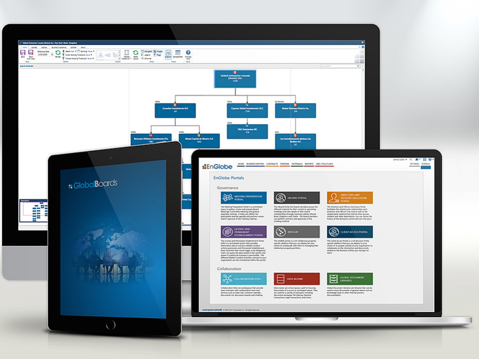 screenshot of EnGlobe