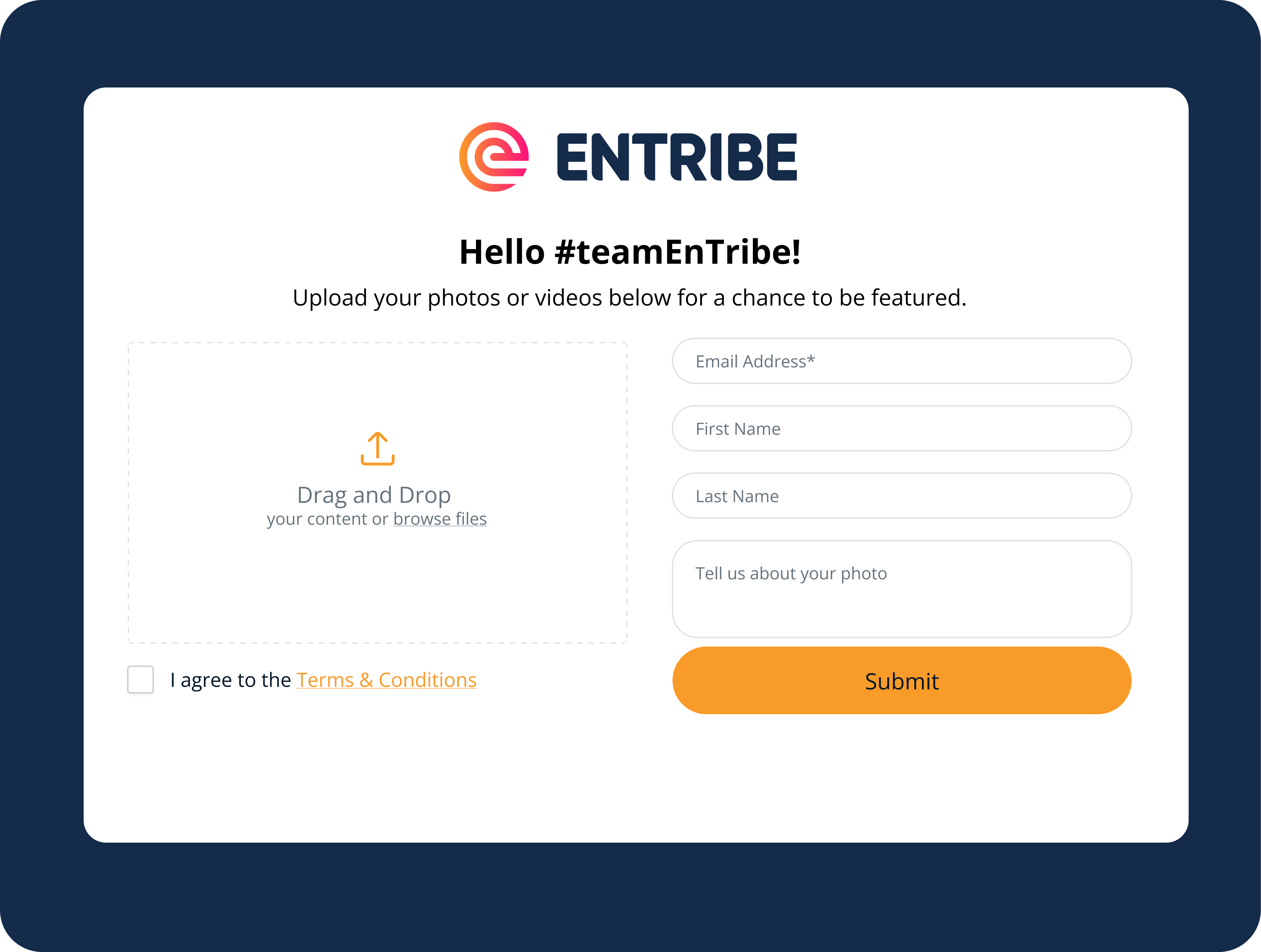 screenshot of EnTribe