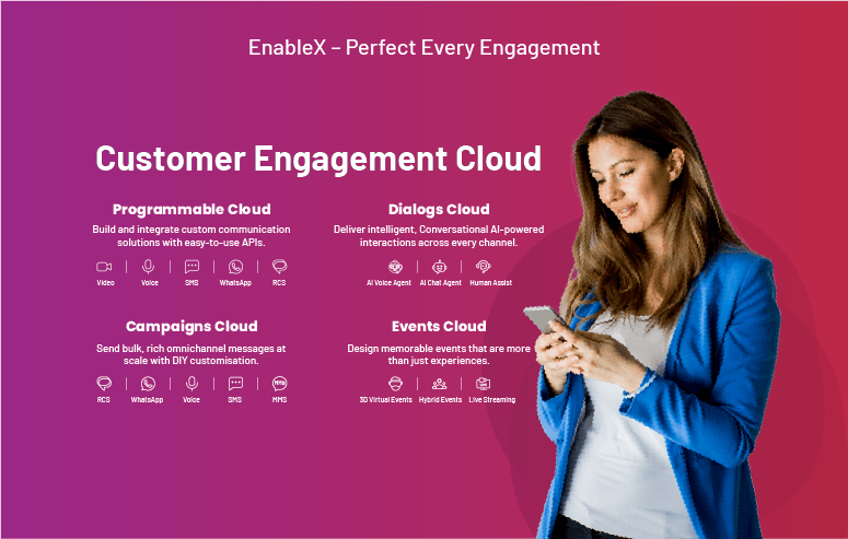 screenshot of EnableX