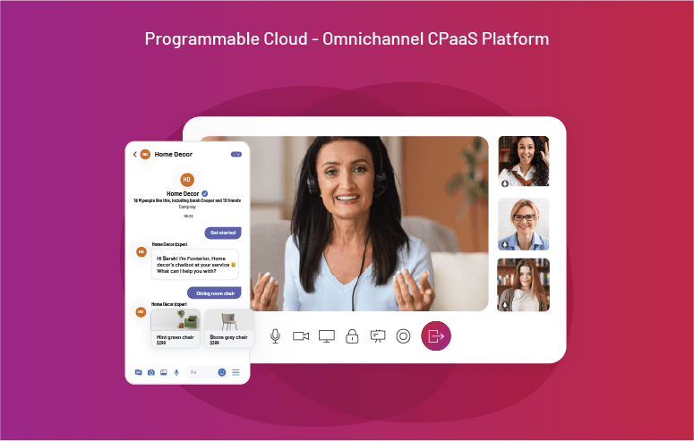 screenshot of EnableX