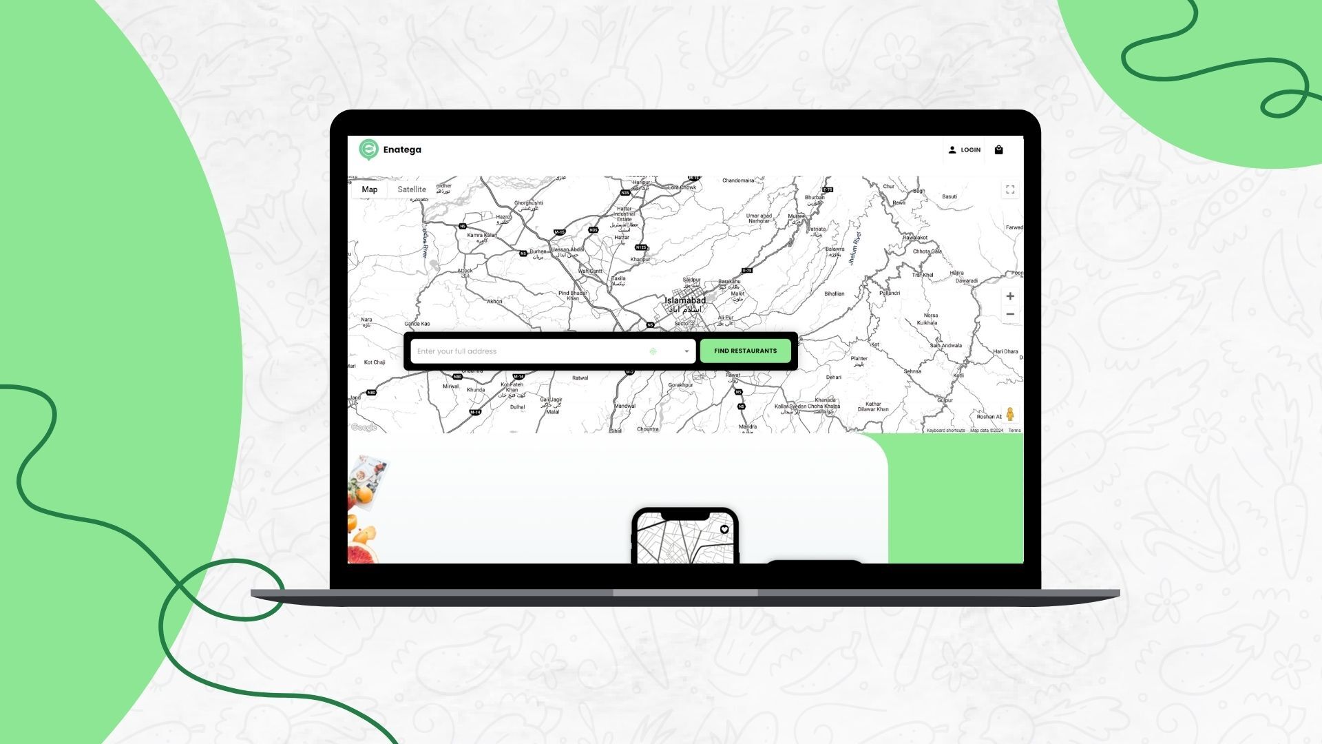 screenshot of Enatega