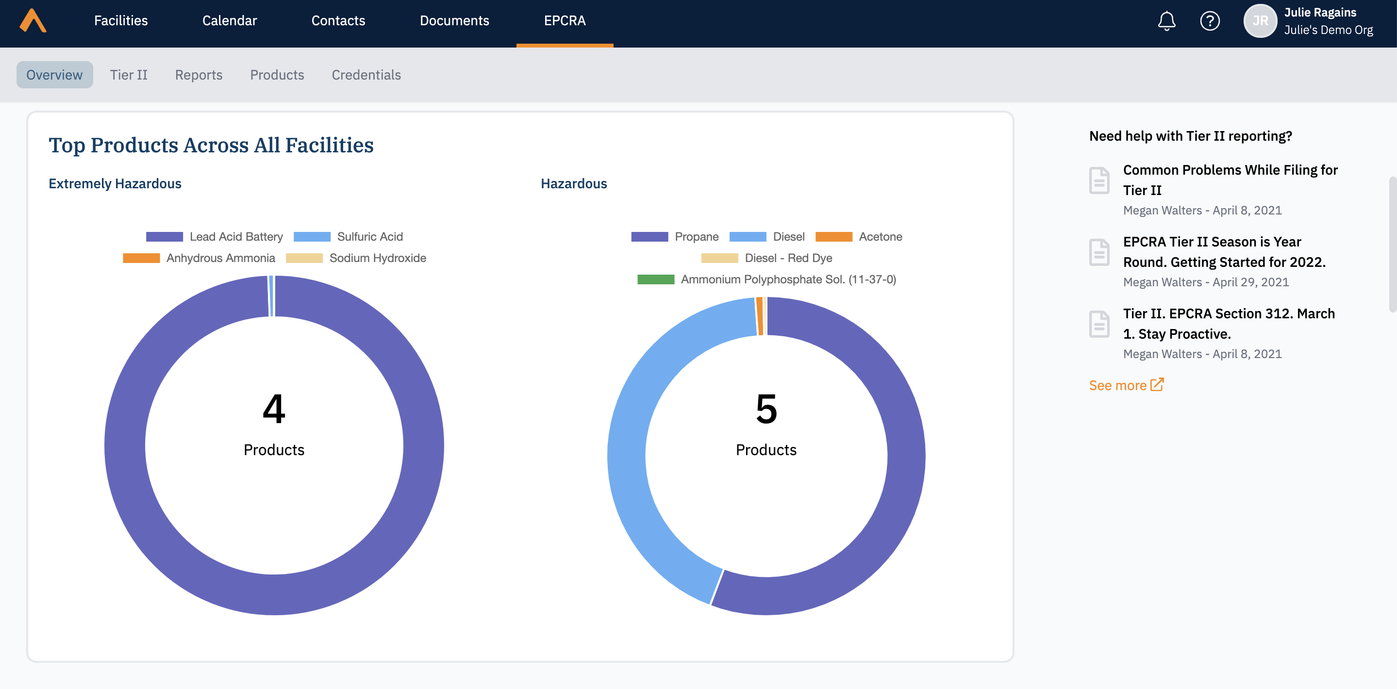 screenshot of Encamp