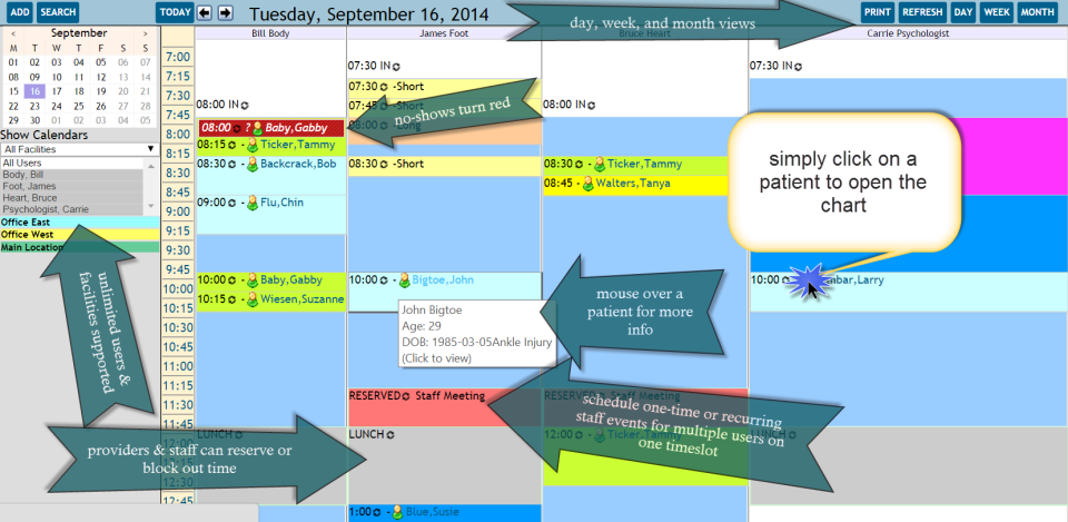 screenshot of EncounterWorks