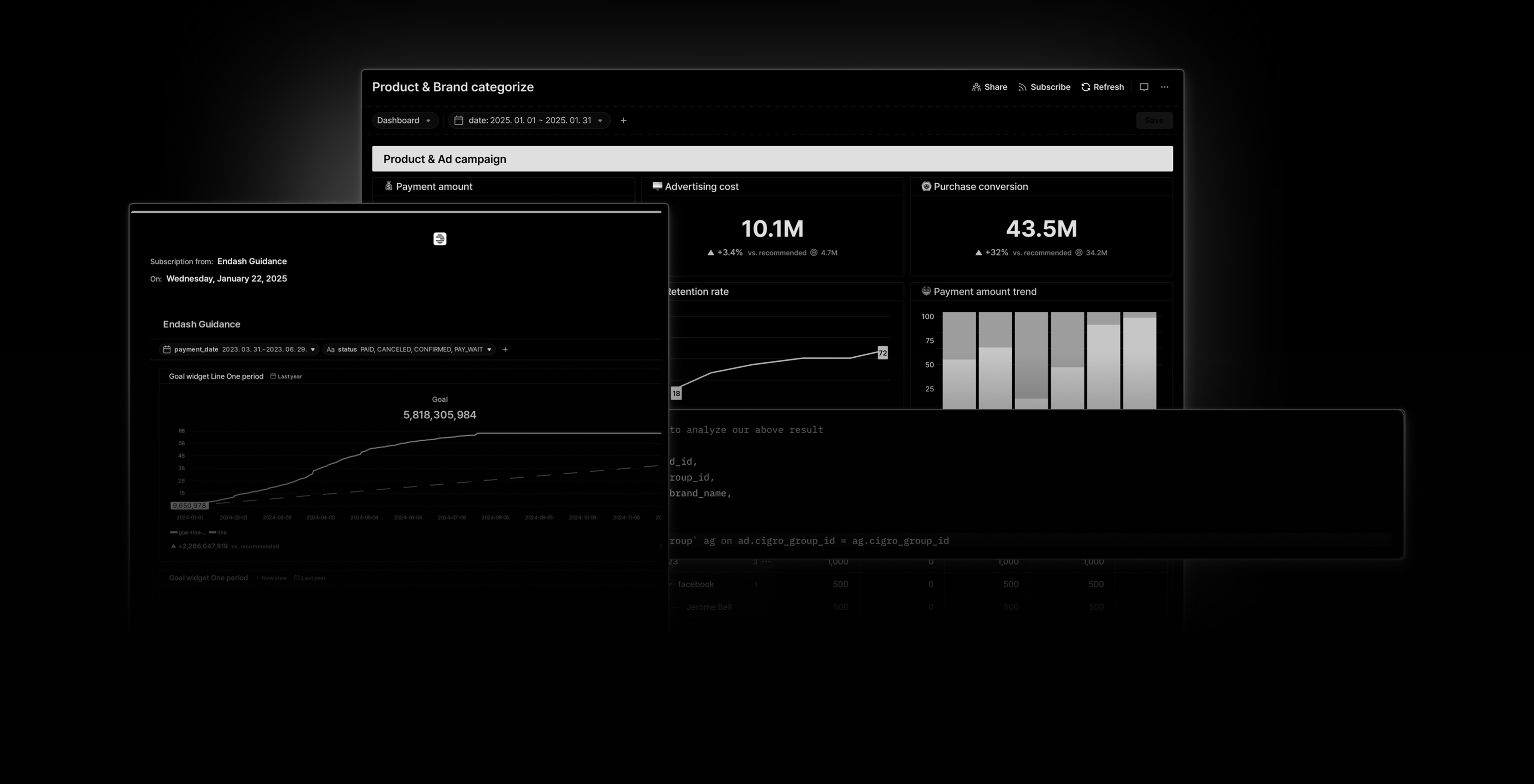 screenshot of Endash