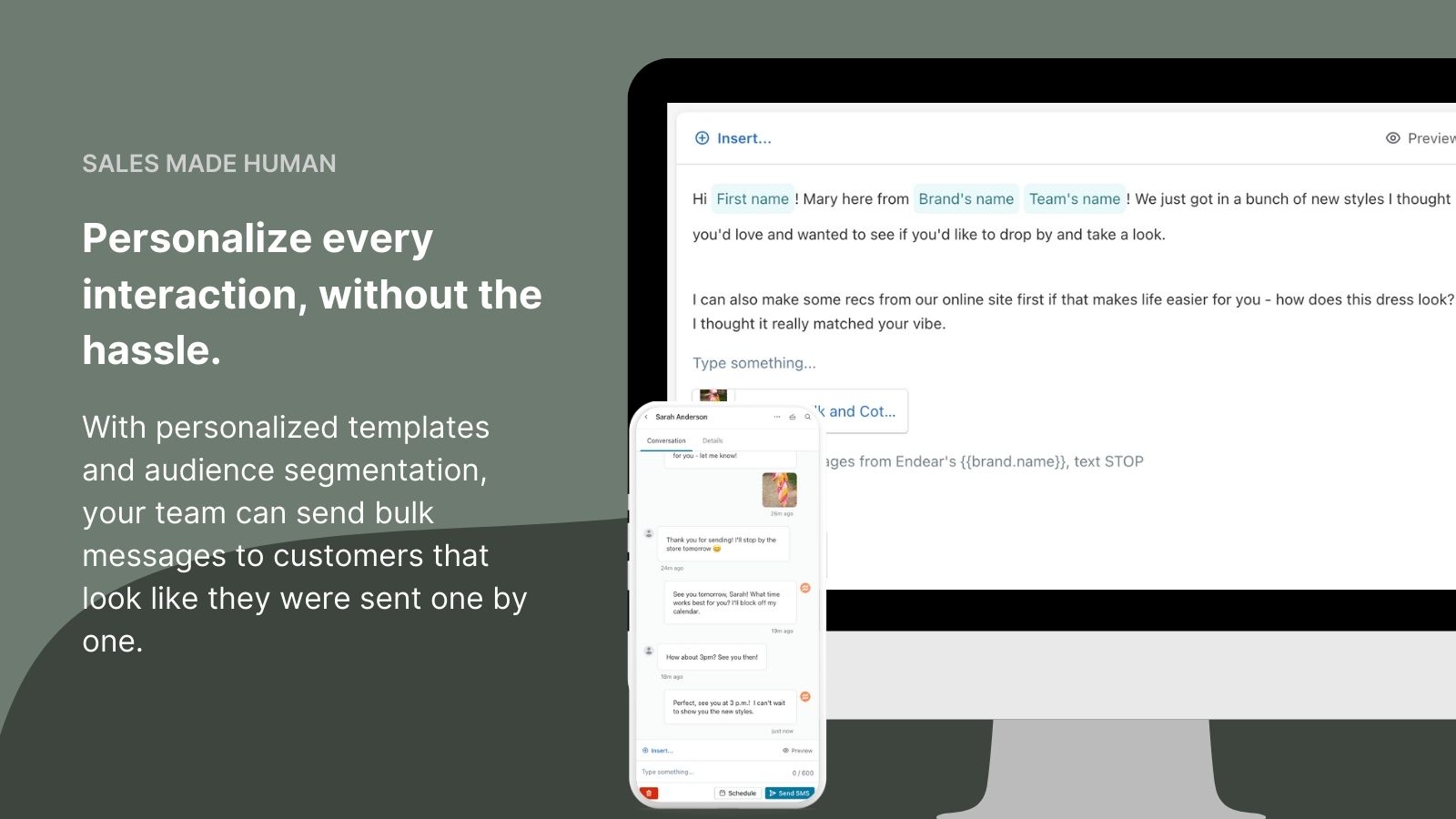 screenshot of Endear