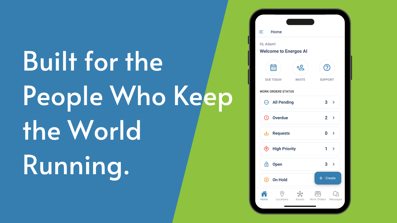 screenshot of Energos.ai