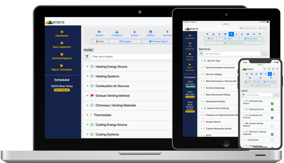 screenshot of Eneris