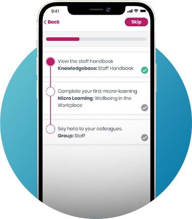 screenshot of Engage4