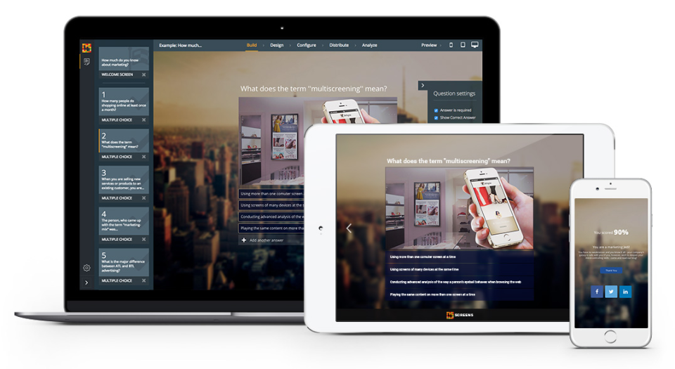 screenshot of Engageform